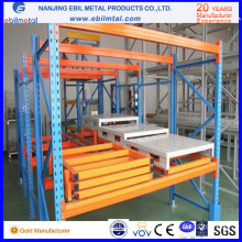 Widely Use in Industry & Warehouse Storage Steel Push Back Racking